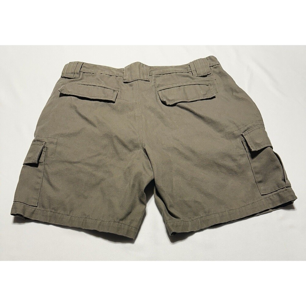 Duluth Trading Fire Hose Cargo Shorts Mens 36 Rugged Cotton Canvas 9" *Not Flex - Picture 6 of 10